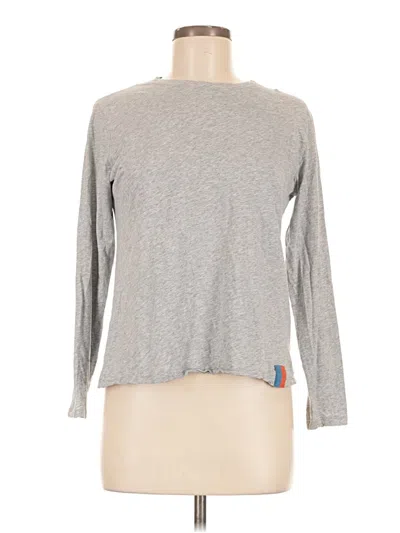 Pre-owned Kule Pullover Sweater In Gray