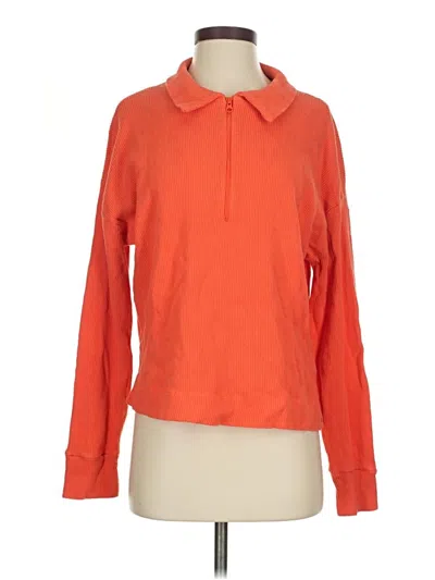 Pre-owned Kule Pullover Sweater In Orange
