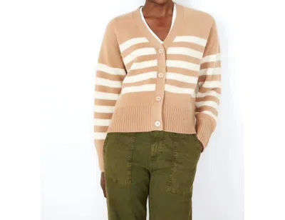 Kule Raffa Cashmere Blend Cardigan In Camel In Brown