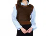 Kule The Sam Vest In Brown