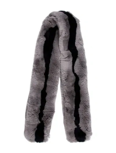 Pre-owned Kule Scarf In Blue