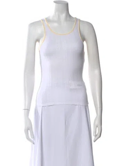 Pre-owned Kule Scoop Neck Sleeveless Top In Multi