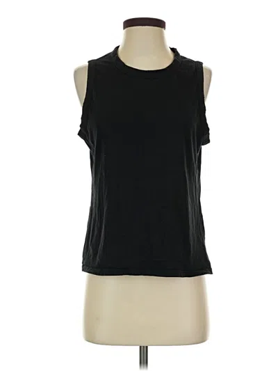 Pre-owned Kule Sleeveless T-shirt In Black