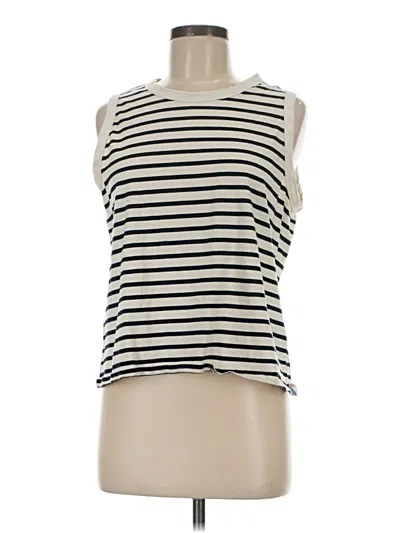 Pre-owned Kule Sleeveless T-shirt In White