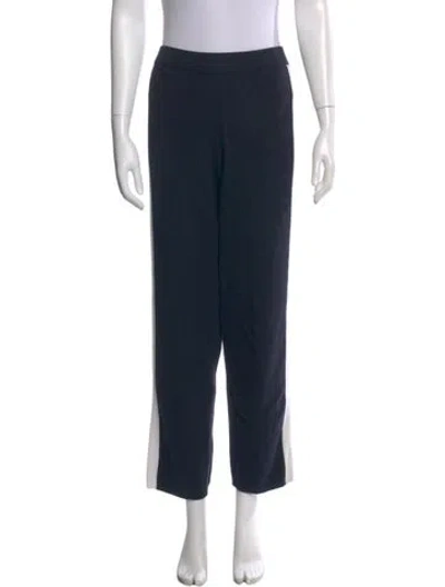 Pre-owned Kule Straight Leg Pants In Blue