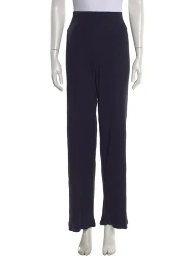 Pre-owned Kule Straight Leg Pants In Blue