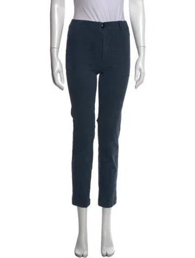 Pre-owned Kule Straight Leg Pants In Blue
