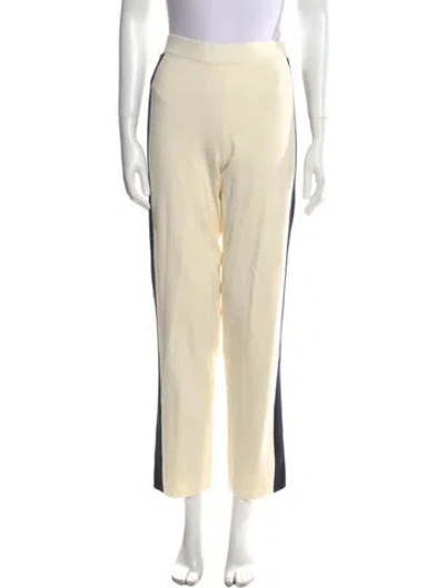 Pre-owned Kule Straight Leg Pants In Neutral