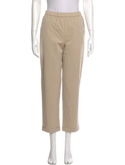 Pre-owned Kule Straight Leg Pants In Neutral