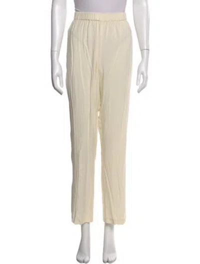 Pre-owned Kule Straight Leg Pants In Neutral