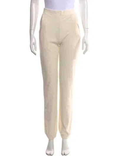 Pre-owned Kule Straight Leg Pants In Neutral
