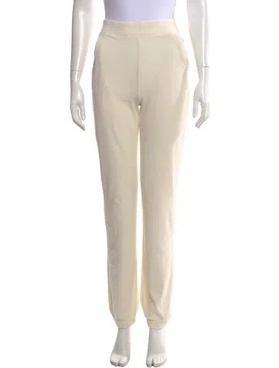 Pre-owned Kule Straight Leg Pants In Neutral