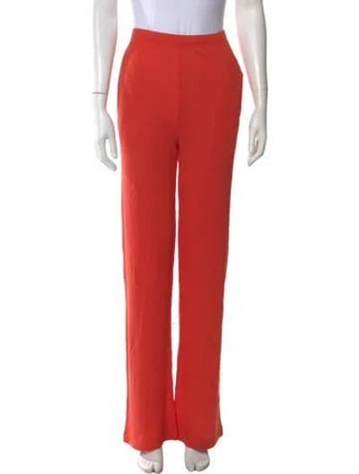 Pre-owned Kule Straight Leg Pants In Orange