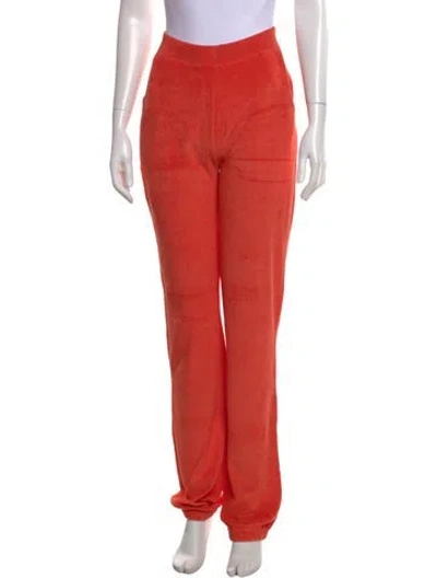 Pre-owned Kule Straight Leg Pants In Orange