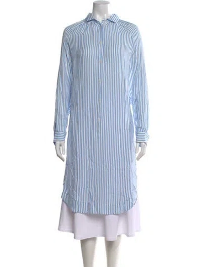 Pre-owned Kule Striped Midi Length Dress In Multi