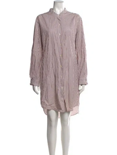 Pre-owned Kule Striped Midi Length Dress In Multicolor