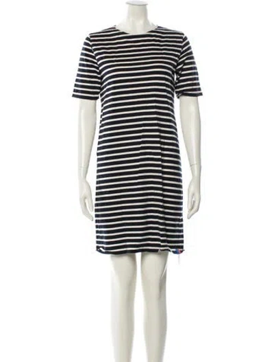 Pre-owned Kule Striped Mini Dress In Multi