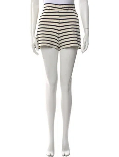 Pre-owned Kule Striped Mini Shorts