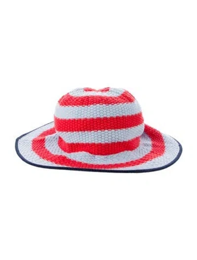 Pre-owned Kule Stripped Knitted Bucket Hat In Multi