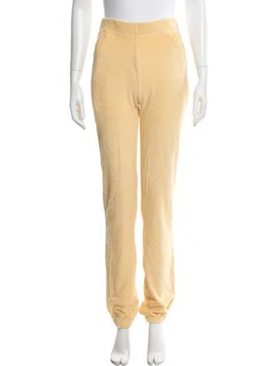Pre-owned Kule Sweatpants In Yellow