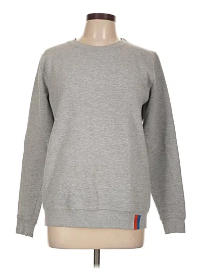 Pre-owned Kule Sweatshirt In Gray