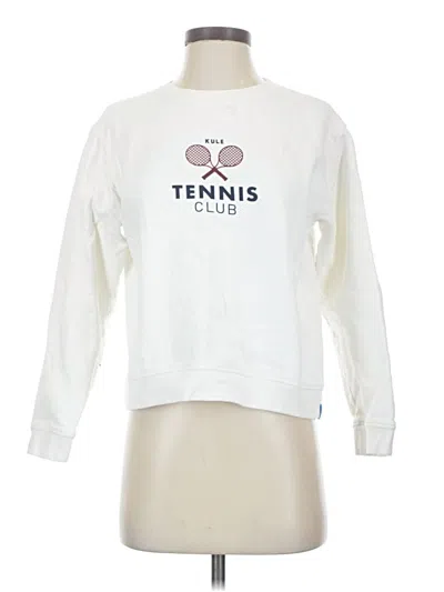 Pre-owned Kule Sweatshirt In White