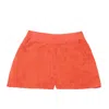 Kule Terry Venus Short In Poppy In Orange
