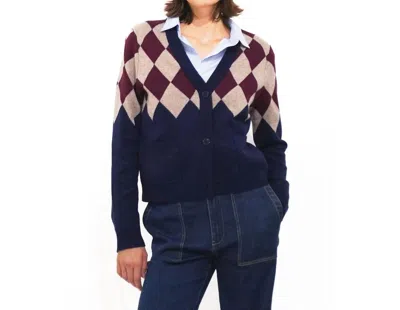 Kule The Baxter Sweater In Harlequin In Multi