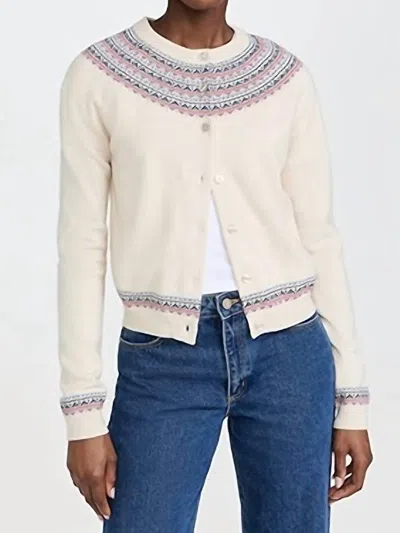 Kule The Belinda Cardigan In Cream In White