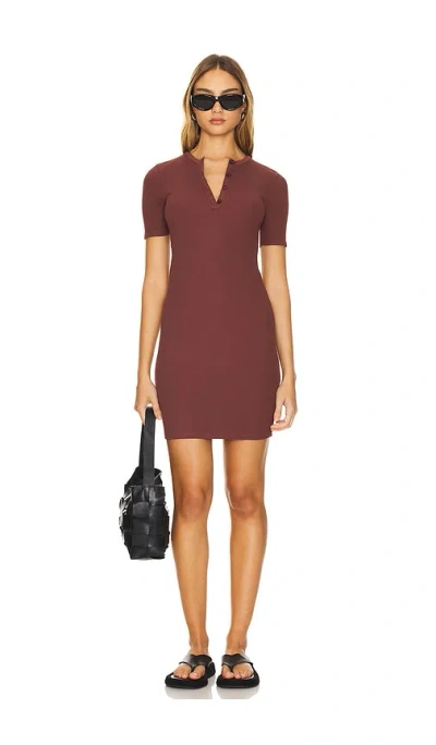 Kule The Berri Dress In 深咖啡色