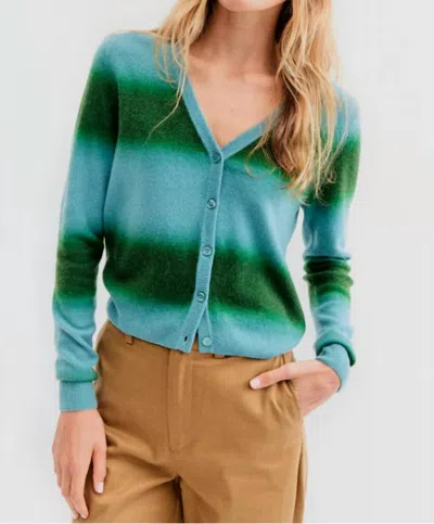 Kule The Millie Sweater In Seafoam/green In Multi
