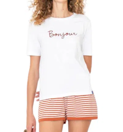 Kule The Modern Bonjour Top In White