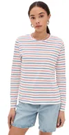 Kule The Modern Striped Long-sleeve T-shirt In Pattern