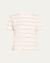 Kule The Modern Striped T-shirt In Multi