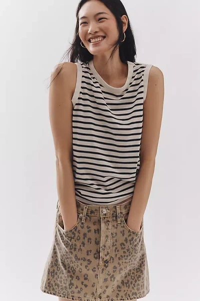Kule The Modern Tank Top In Blue
