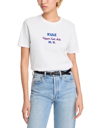 Kule The Modern Upper East Side Graphic Tee In White