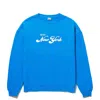 Kule The Oversized Hello New York Sweatshirt In Royal Blue In Blue