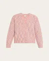 Kule The Raffa Poppy Marl Cardigan In Poppy Marl