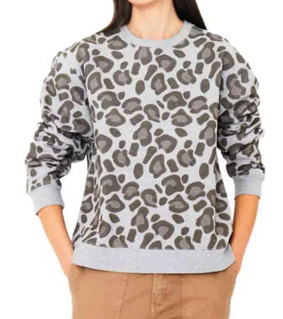 Kule The Raleigh Leopard Heather In Leopard Grey In Gray
