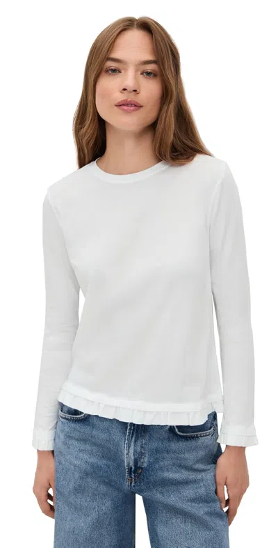 Kule The Romeo Top White In Brown
