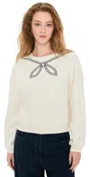 Kule The Sailor Sweatshirt In Cream