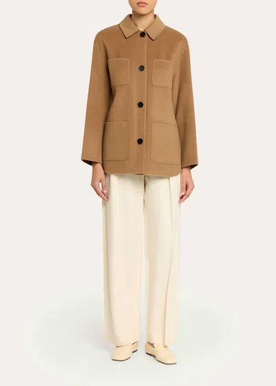 Kule The Silas Jacket In Camel In Brown
