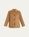 Kule The Silas Jacket In Camel In Brown