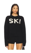 Kule The Ski Crewneck Sweater In Black