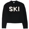 Kule The Ski Crewneck Sweater In Black