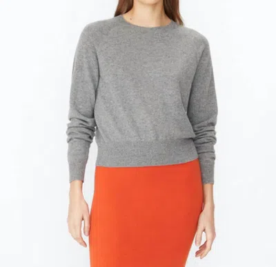 Kule The Sydney Cashmere Sweater In Heather Grey In Gray