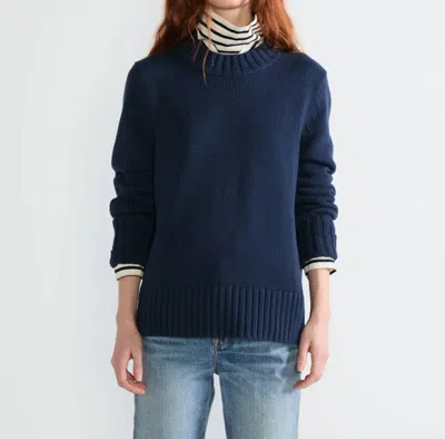 Kule The Tatum Sweater In Navy In Blue