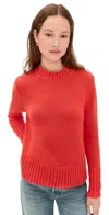 Kule The Tatum Sweater Poppy In Poppy