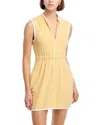 Kule The Terry Dress In Yellow