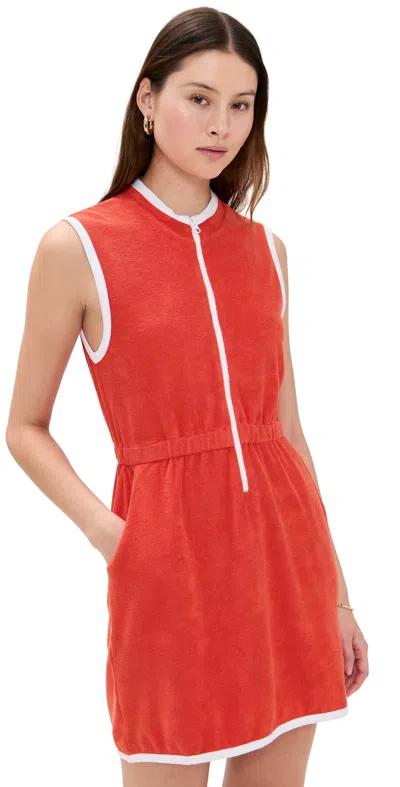 Kule The Terry Dress Poppy